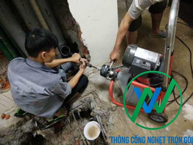 Cam kết về dịch vụ thông cống nghet của Việt Nam