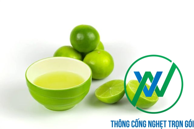 Sử dụng chanh để tẩy trắng