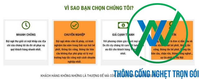 Vì sao bạn chọn chúng tôi