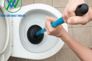 Cách thông bồn cầu bằng pittong hiệu quả nhanh chóng tại nhà